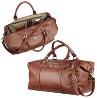Cutter & Buck Leather Weekend Duffel (9800-83) **Stock for this item has an ETA of mid-December**